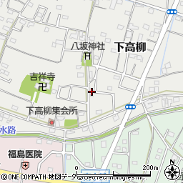埼玉県加須市下高柳1072-4周辺の地図
