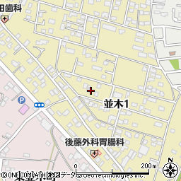 滝沢塗装店周辺の地図