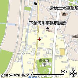 茨城県常総市大房76周辺の地図