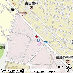 茨城県土浦市東並木町3476周辺の地図