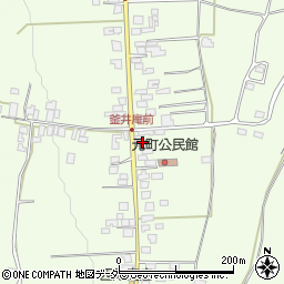 長野県塩尻市洗馬2196周辺の地図