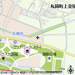 福井県坂井市丸岡町楽間21周辺の地図