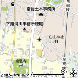 茨城県常総市大房59周辺の地図