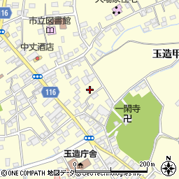 茨城県行方市玉造甲4459周辺の地図