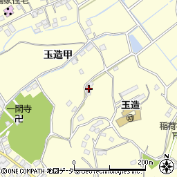 茨城県行方市玉造甲4307周辺の地図