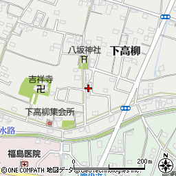 埼玉県加須市下高柳1072-5周辺の地図