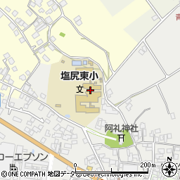市立塩尻東小学校周辺の地図