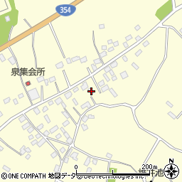 茨城県行方市玉造甲3409周辺の地図