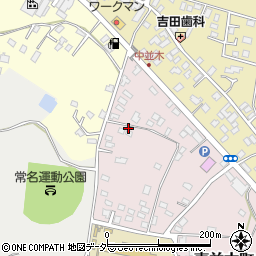 茨城県土浦市東並木町3163周辺の地図