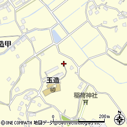 茨城県行方市玉造甲4155周辺の地図