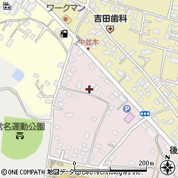 茨城県土浦市東並木町3493周辺の地図