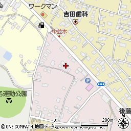 茨城県土浦市東並木町3492周辺の地図