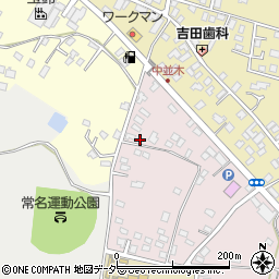 茨城県土浦市東並木町3497周辺の地図