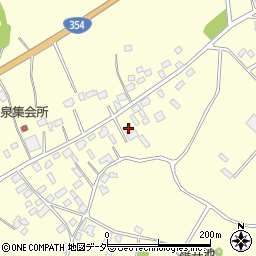 茨城県行方市玉造甲3412周辺の地図