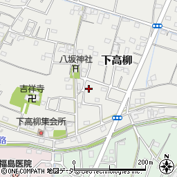 埼玉県加須市下高柳1072-7周辺の地図