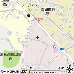 茨城県土浦市東並木町3494周辺の地図