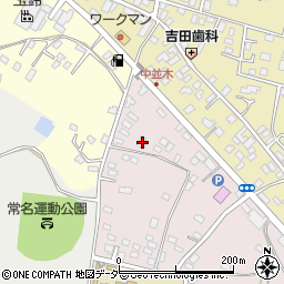 茨城県土浦市東並木町3496周辺の地図