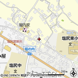 長野県塩尻市堀ノ内109-1周辺の地図