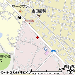 茨城県土浦市東並木町3488周辺の地図