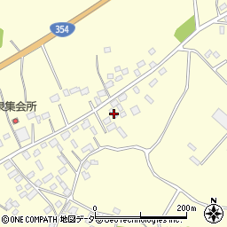 茨城県行方市玉造甲3417-6周辺の地図