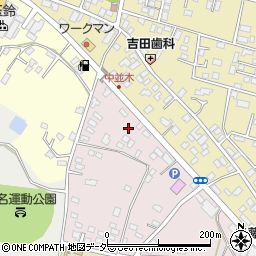 茨城県土浦市東並木町3491周辺の地図