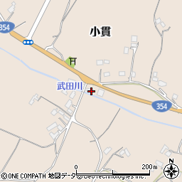 茨城県行方市小貫29周辺の地図