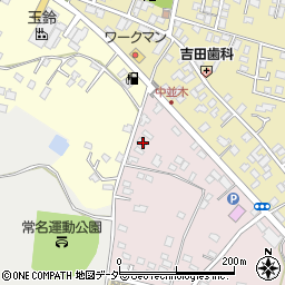 茨城県土浦市東並木町3500周辺の地図