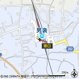 男衾駅西口トイレ周辺の地図