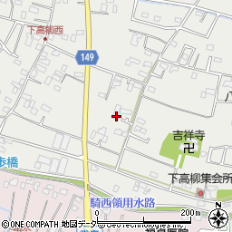 埼玉県加須市下高柳1415-5周辺の地図