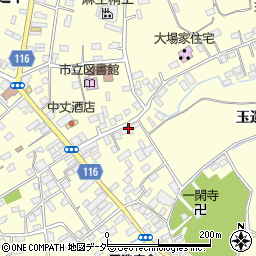 茨城県行方市玉造甲4478周辺の地図