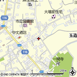茨城県行方市玉造甲4479周辺の地図