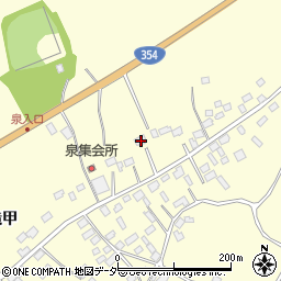 茨城県行方市玉造甲3603周辺の地図