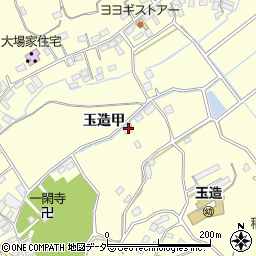 茨城県行方市玉造甲4327周辺の地図