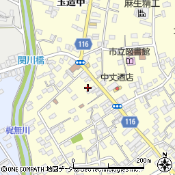 茨城県行方市玉造甲222周辺の地図