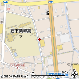 茨城県常総市新石下1638周辺の地図