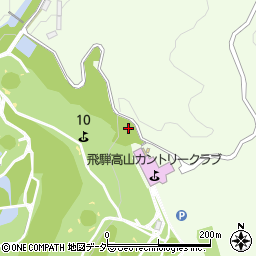 岐阜県高山市石浦町周辺の地図