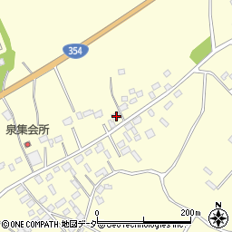 茨城県行方市玉造甲3594周辺の地図