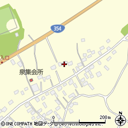 茨城県行方市玉造甲3591周辺の地図