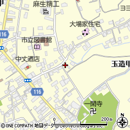 茨城県行方市玉造甲4481周辺の地図