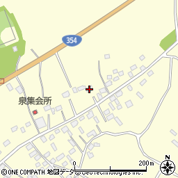 茨城県行方市玉造甲3595周辺の地図