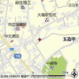 茨城県行方市玉造甲4482周辺の地図