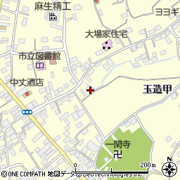 茨城県行方市玉造甲4482周辺の地図