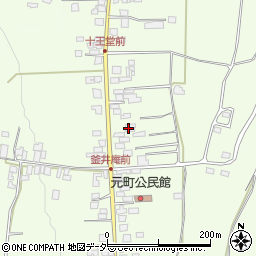 長野県塩尻市洗馬2245周辺の地図