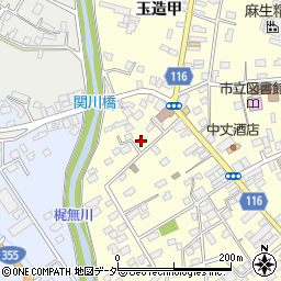 茨城県行方市玉造甲235周辺の地図