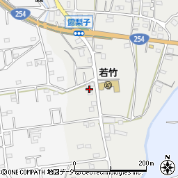 埼玉県大里郡寄居町露梨子464周辺の地図