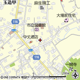 茨城県行方市玉造乙1185周辺の地図