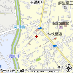 茨城県行方市玉造甲224周辺の地図