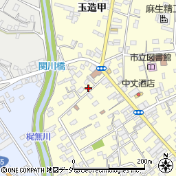 茨城県行方市玉造甲234周辺の地図