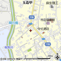 茨城県行方市玉造甲247周辺の地図