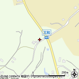 茨城県行方市成田557周辺の地図